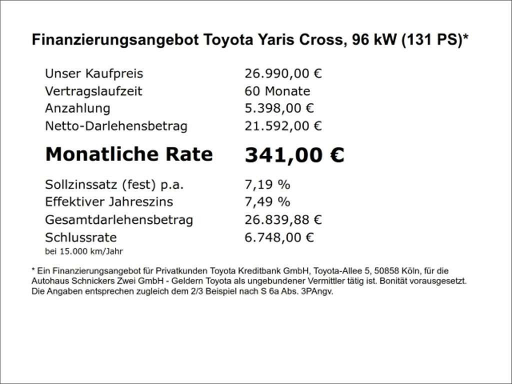 Toyota Yaris Cross