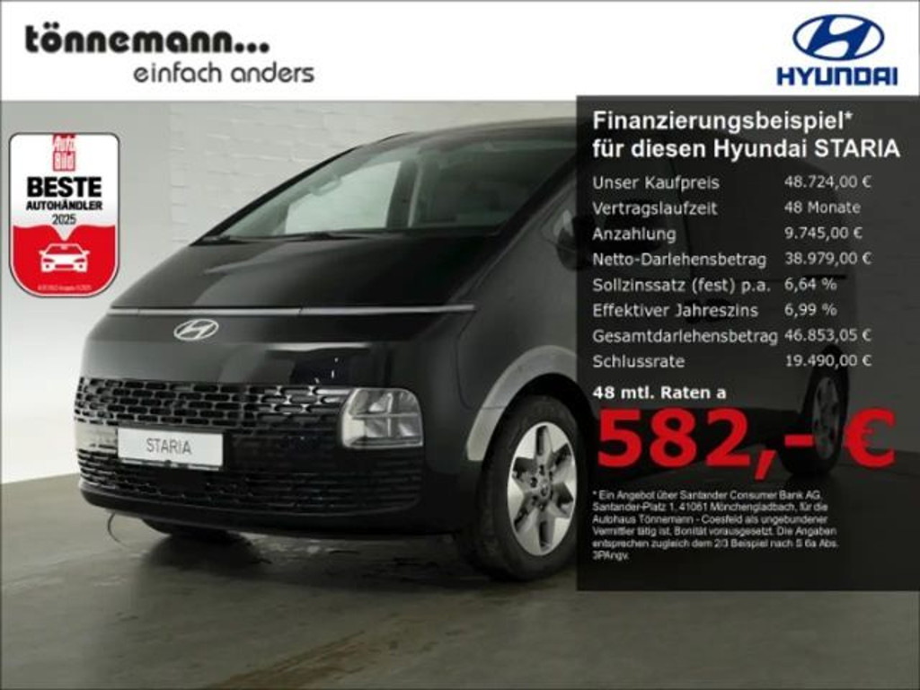 Hyundai Staria 2025 Hybride Benzine