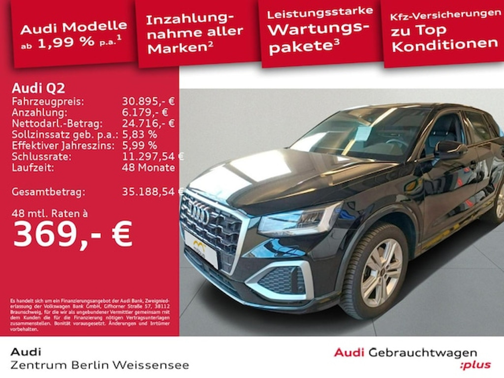 Audi Q2 2023 Benzine