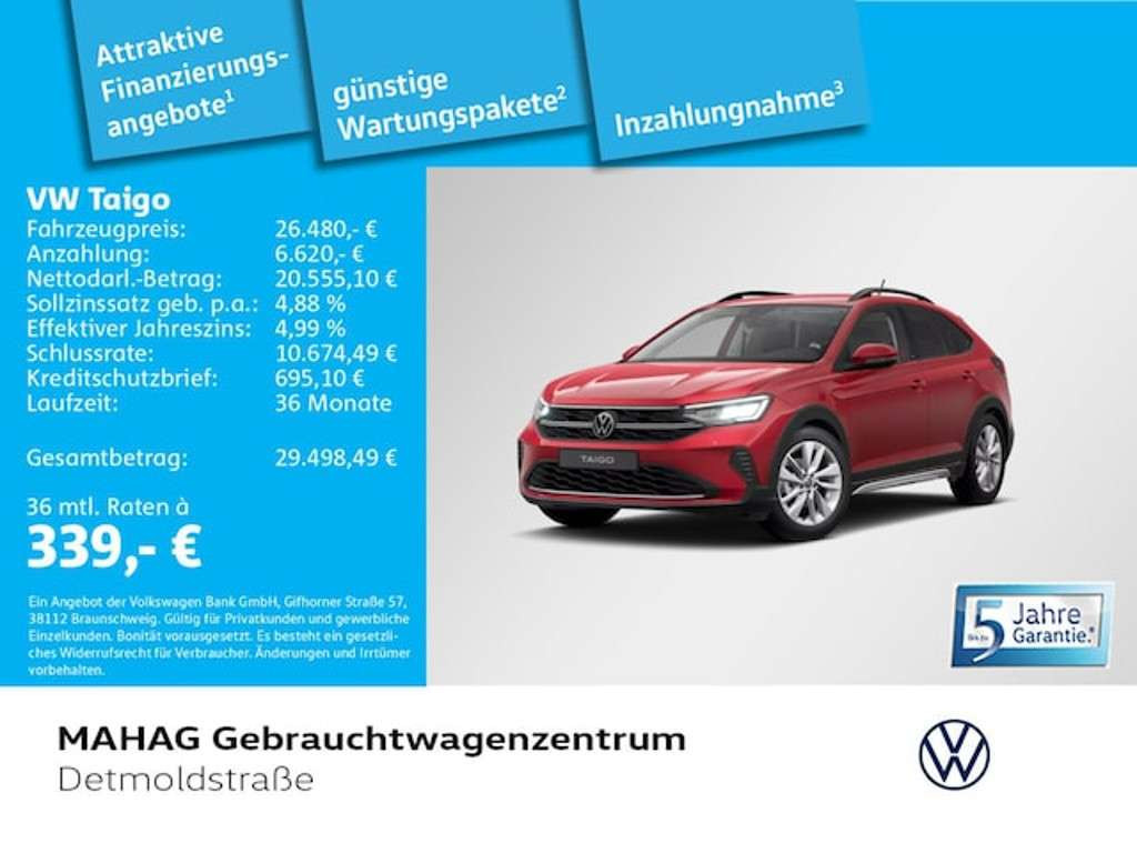Volkswagen Taigo 2024 Benzine