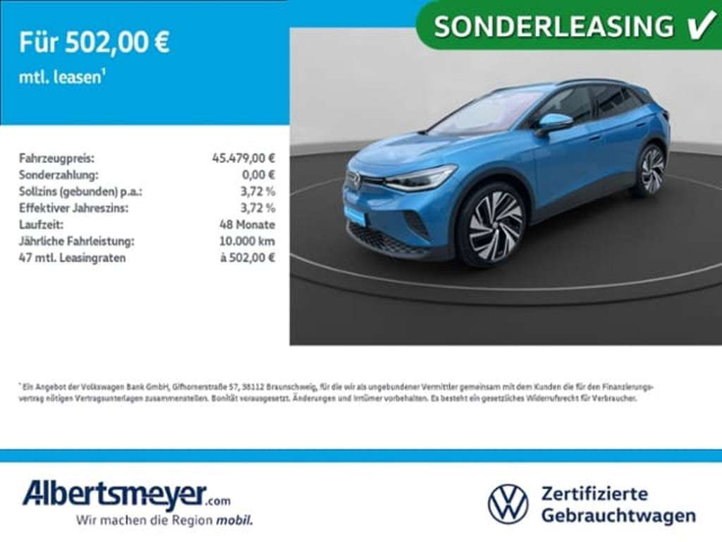 Volkswagen ID.4 2024 Elektrisch