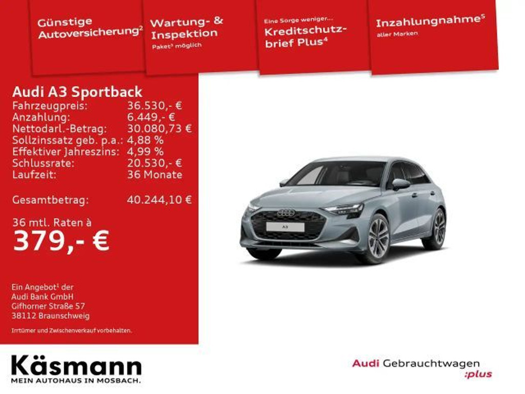 Audi A3 2024 Benzine