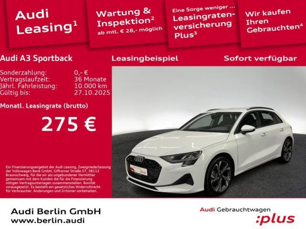 Audi A3 2024 Benzine