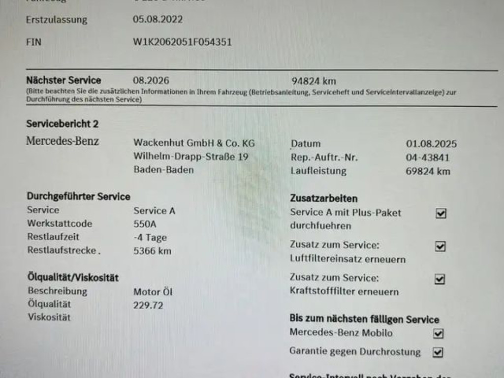 Mercedes-Benz C-Klasse