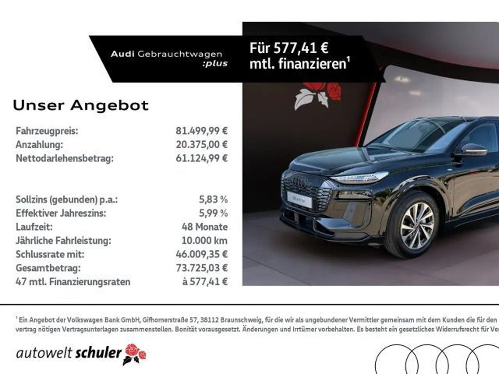 Audi Q6 e-tron 2025 Elektrisch