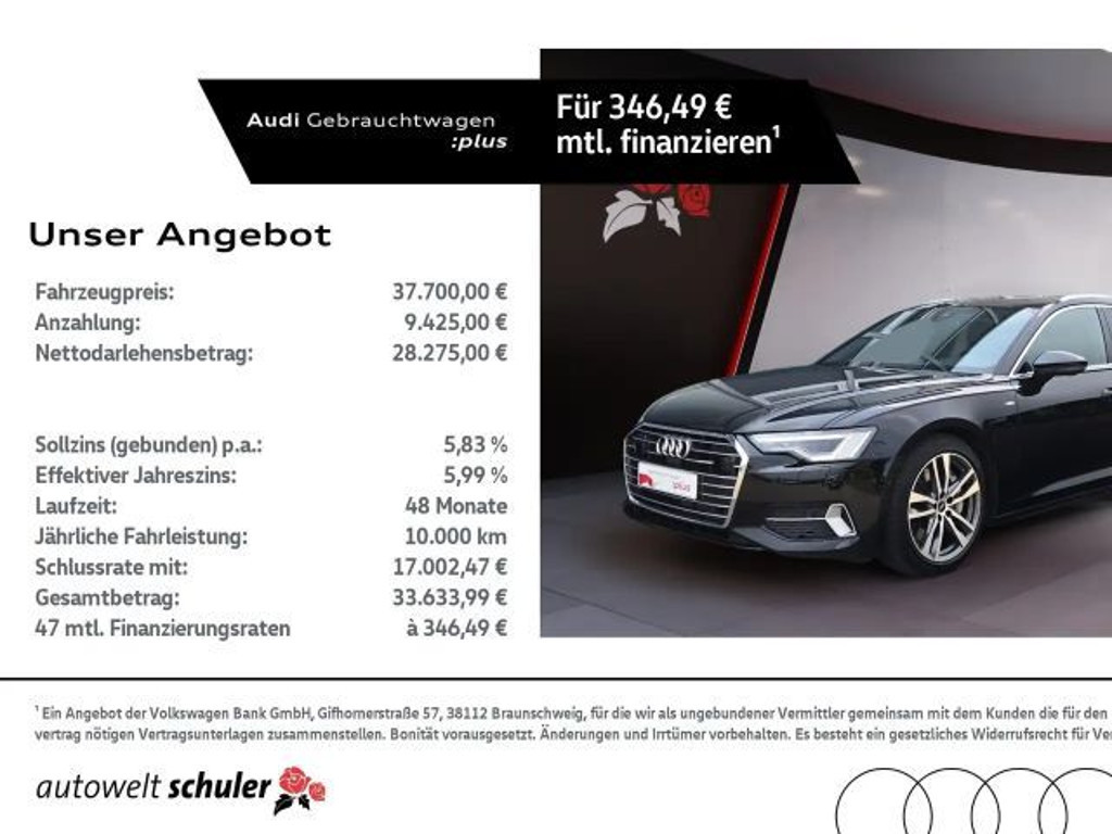 Audi A6 2022 Hybride Benzine