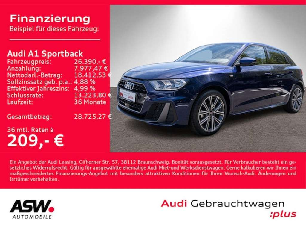 Audi A1 2024 Benzine