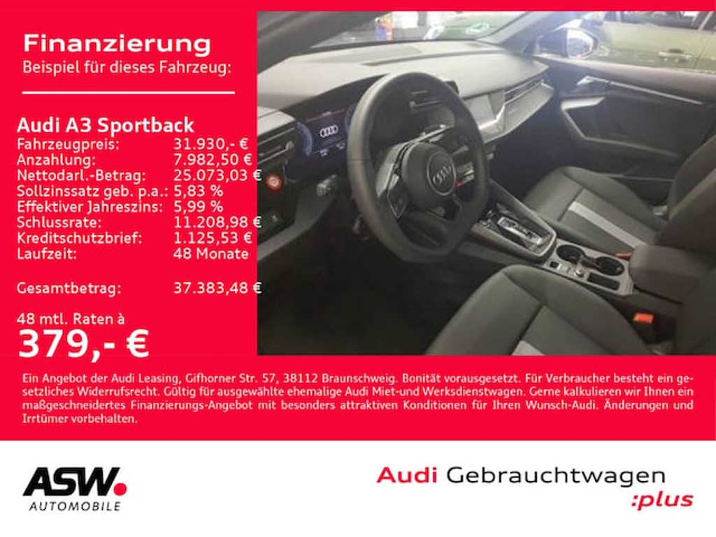 Audi A3 2025 Benzine