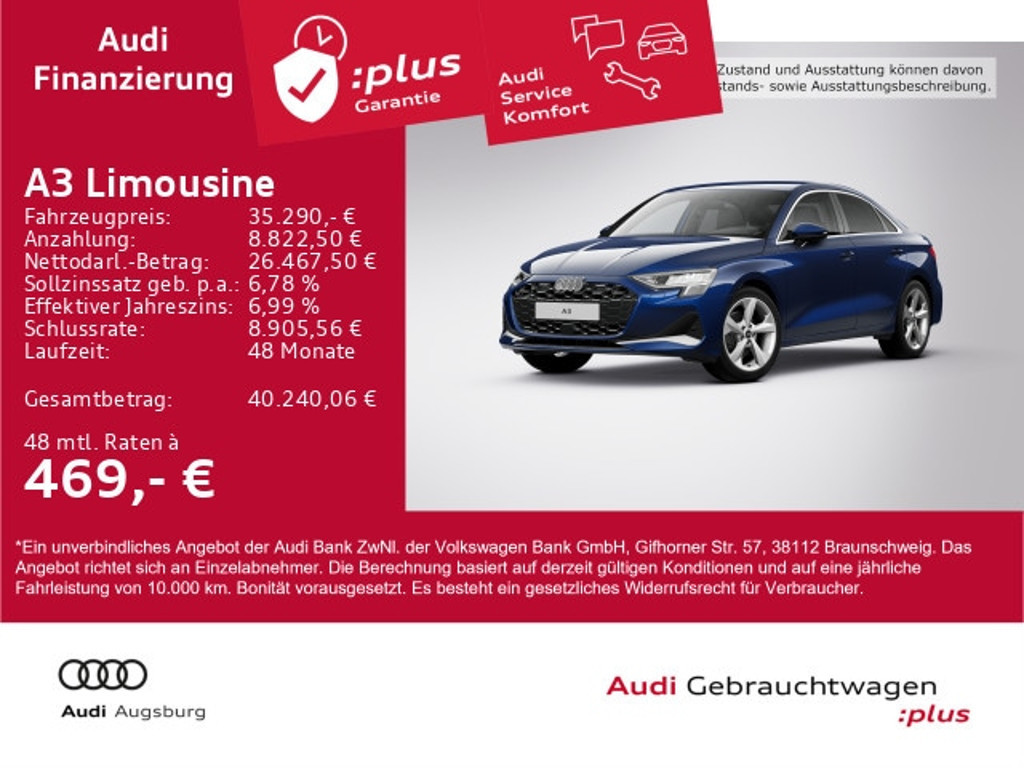 Audi A3 2025 Benzine