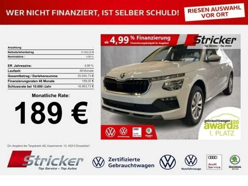 Skoda Kamiq 2024 Benzine