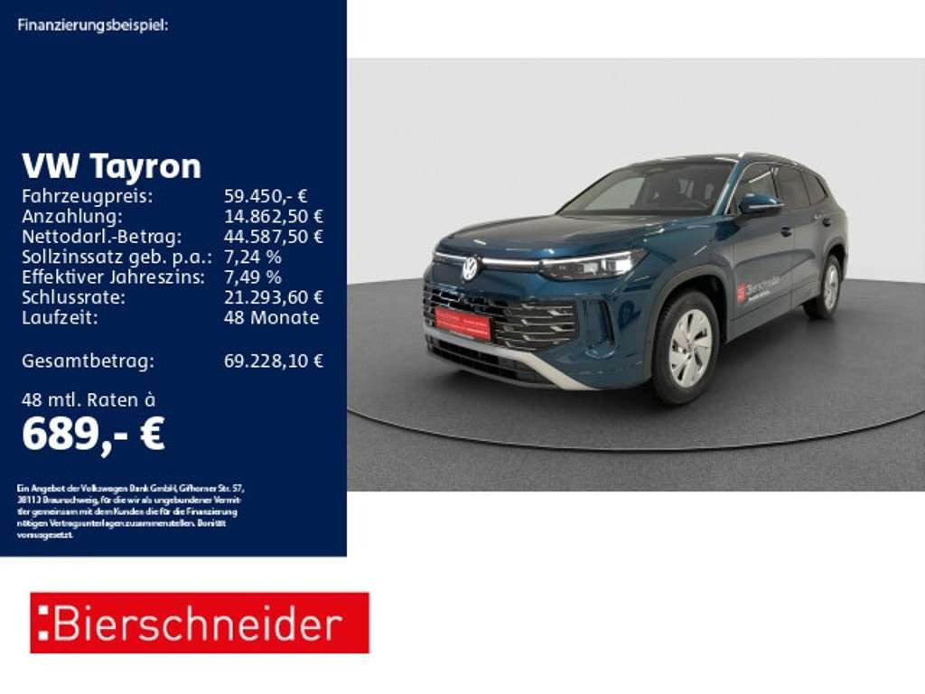 Volkswagen Tayron 2025 Hybride Benzine