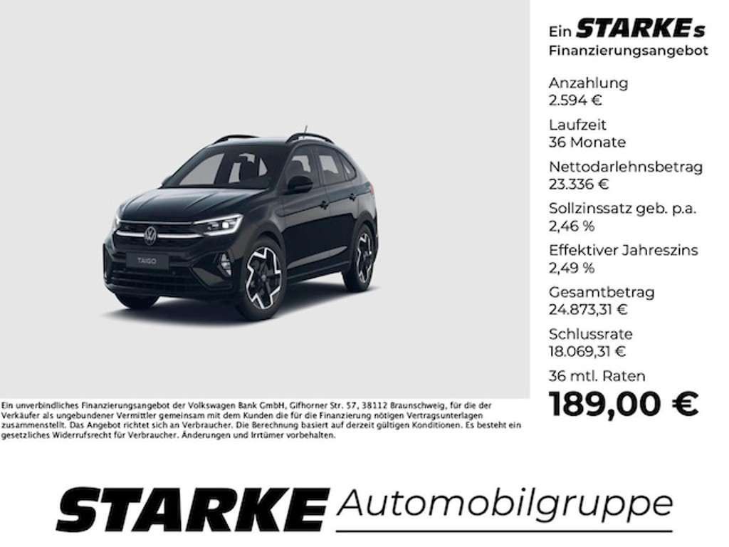 Volkswagen Taigo 2025 Benzine