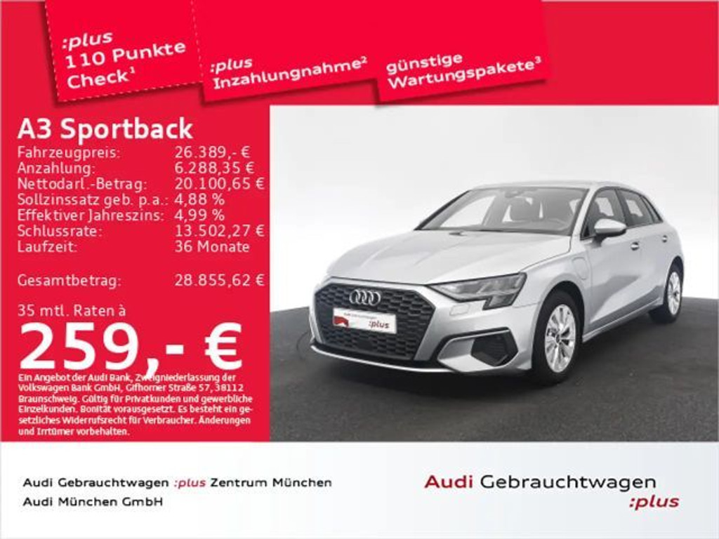 Audi A3 2022 Hybride Benzine