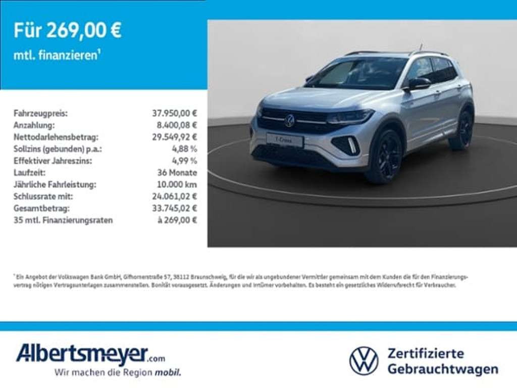 Volkswagen T-Cross 2025 Benzine
