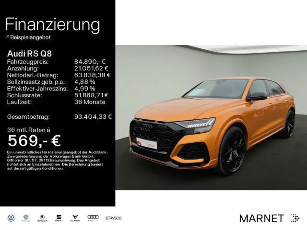Audi RS Q8 2021 Benzine