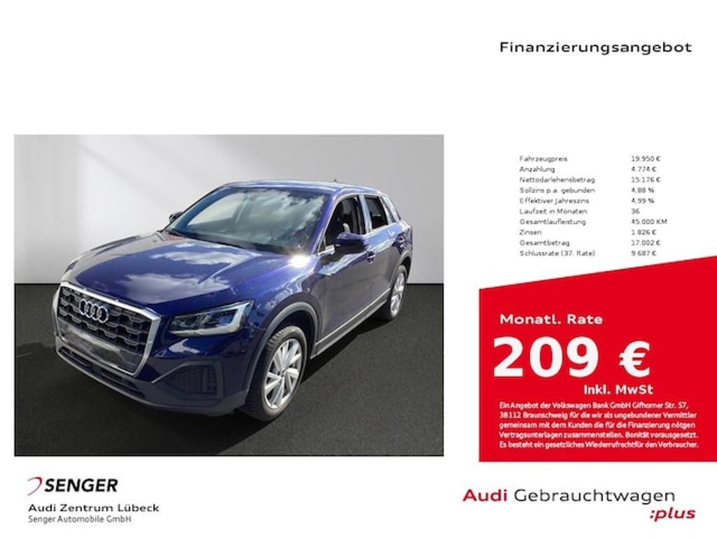 Audi Q2 2021 Benzine
