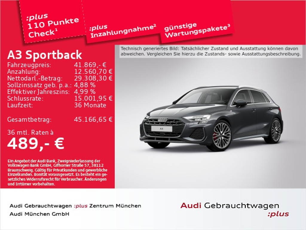 Audi A3 2024 Benzine