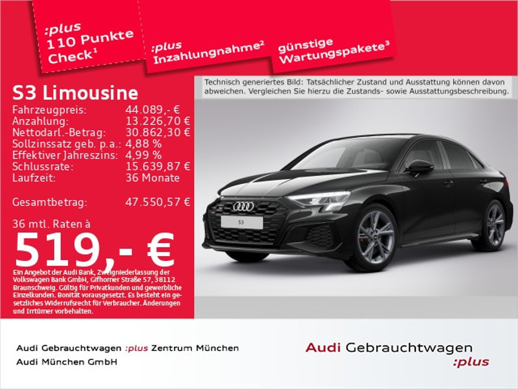 Audi S3 2024 Benzine