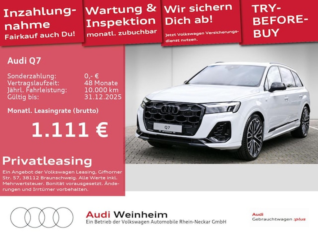 Audi Q7 2025 Hybride Benzine