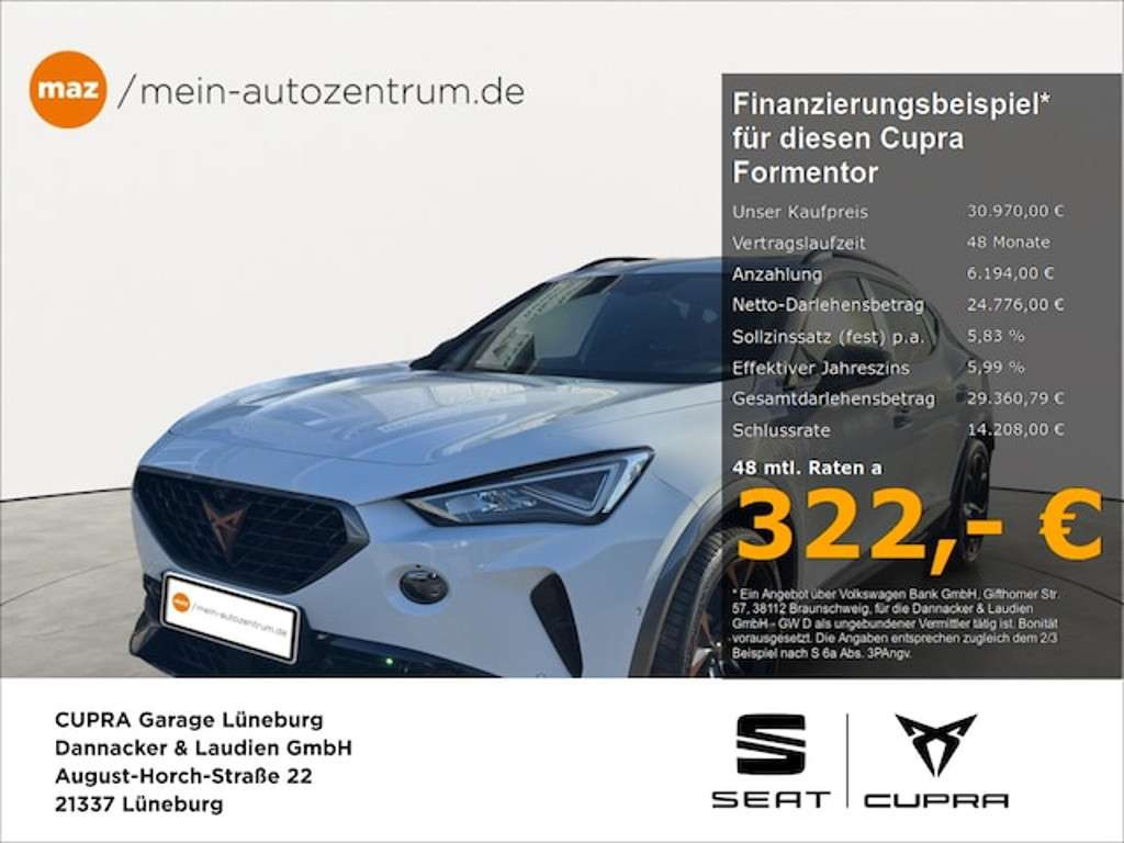 Cupra Formentor 2022 Hybride Benzine