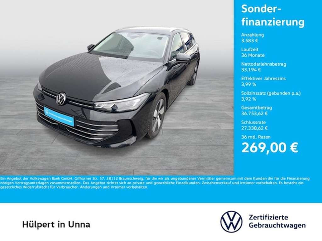 Volkswagen Passat 2025 Hybride Benzine