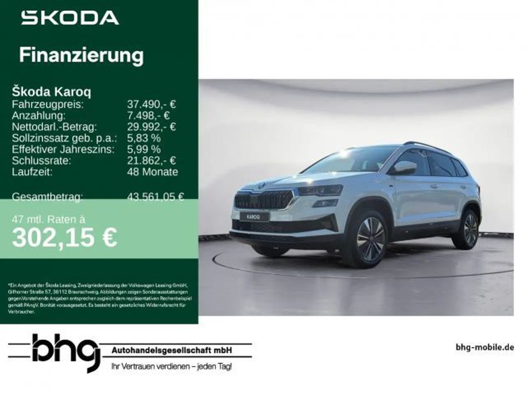 Skoda Karoq 2025 Benzine