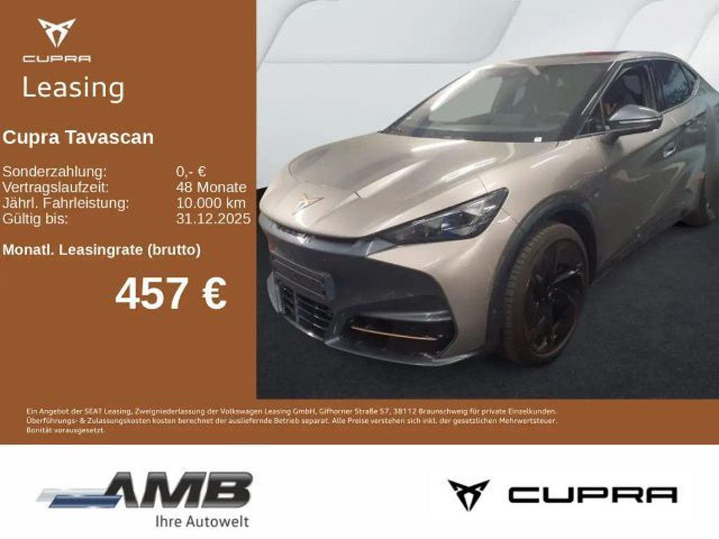 Cupra Tavascan 2025 Elektrisch