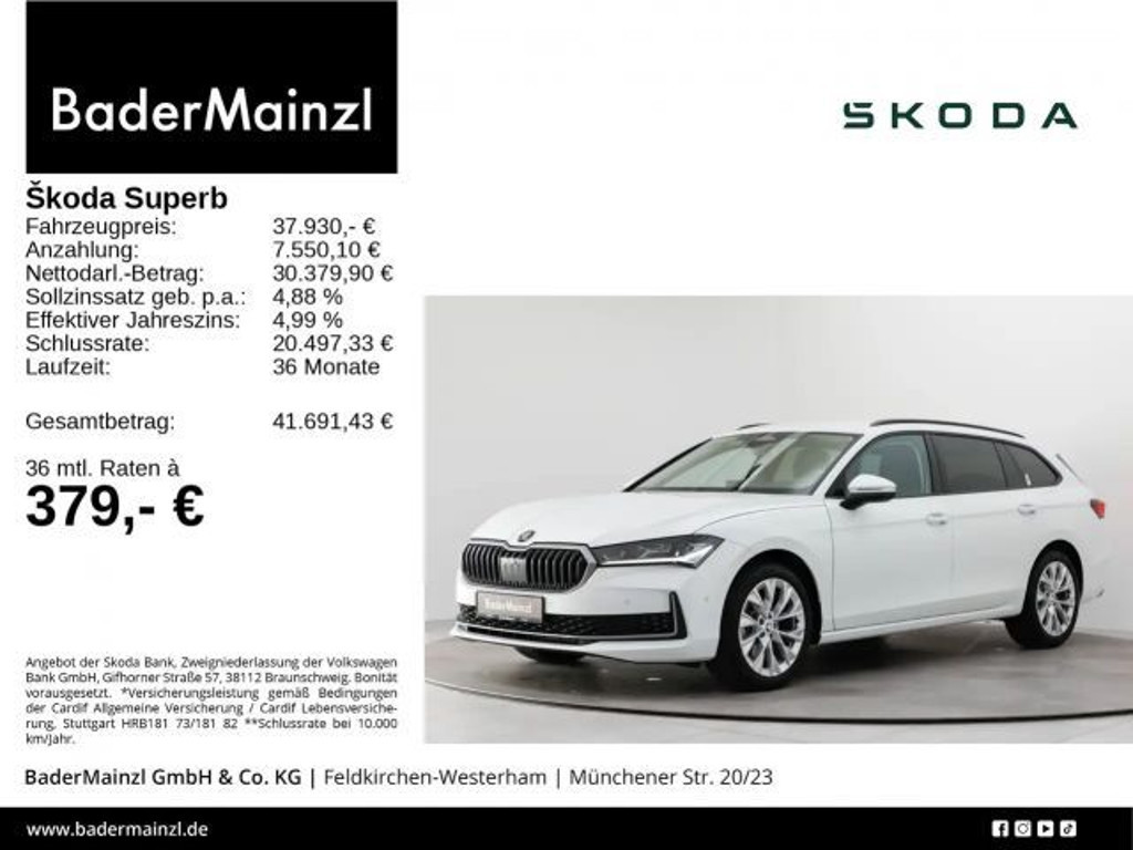 Skoda Superb 2025 Benzine