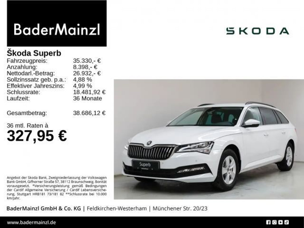 Skoda Superb 2025 Benzine