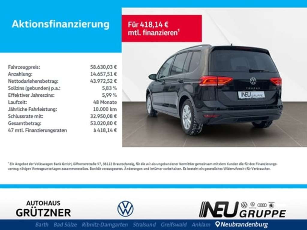 Volkswagen Touran 2025 Benzine