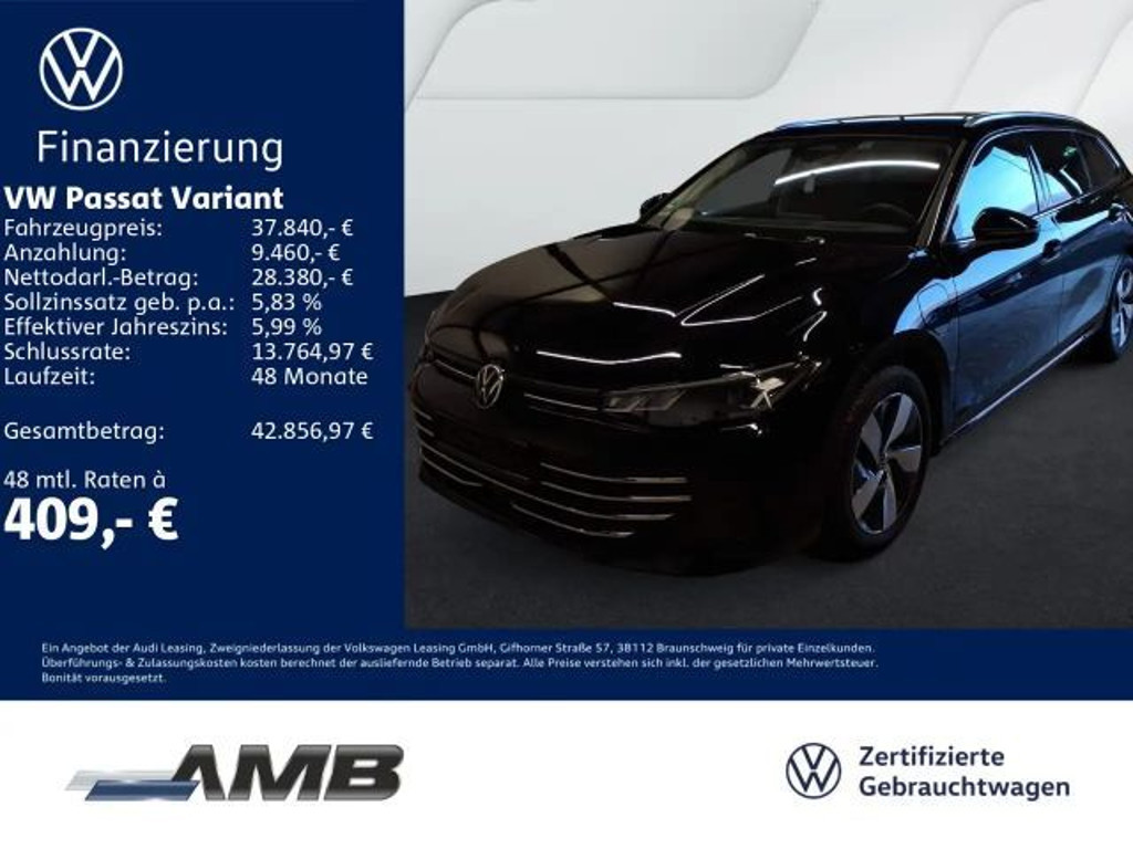 Volkswagen Passat 2025 Hybride Benzine