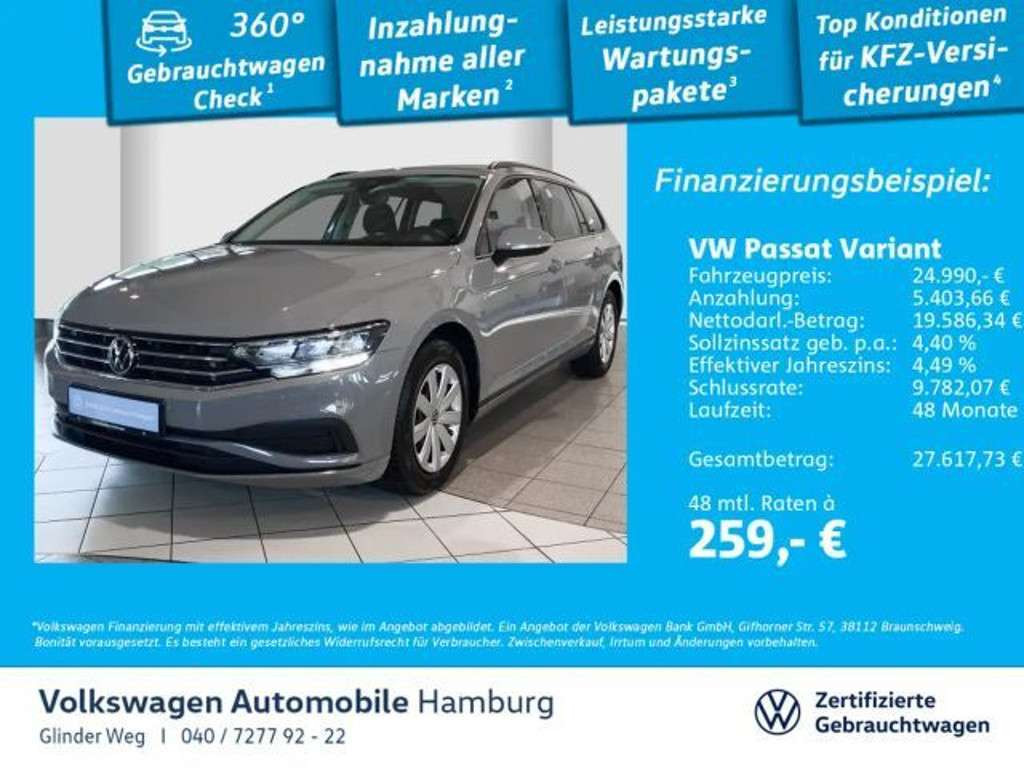 Volkswagen Passat 2022 Benzine