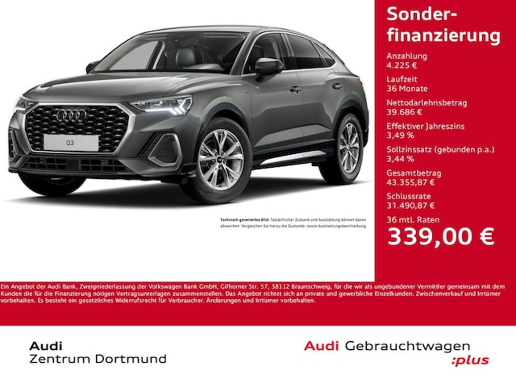 Audi Q3 2025 Benzine