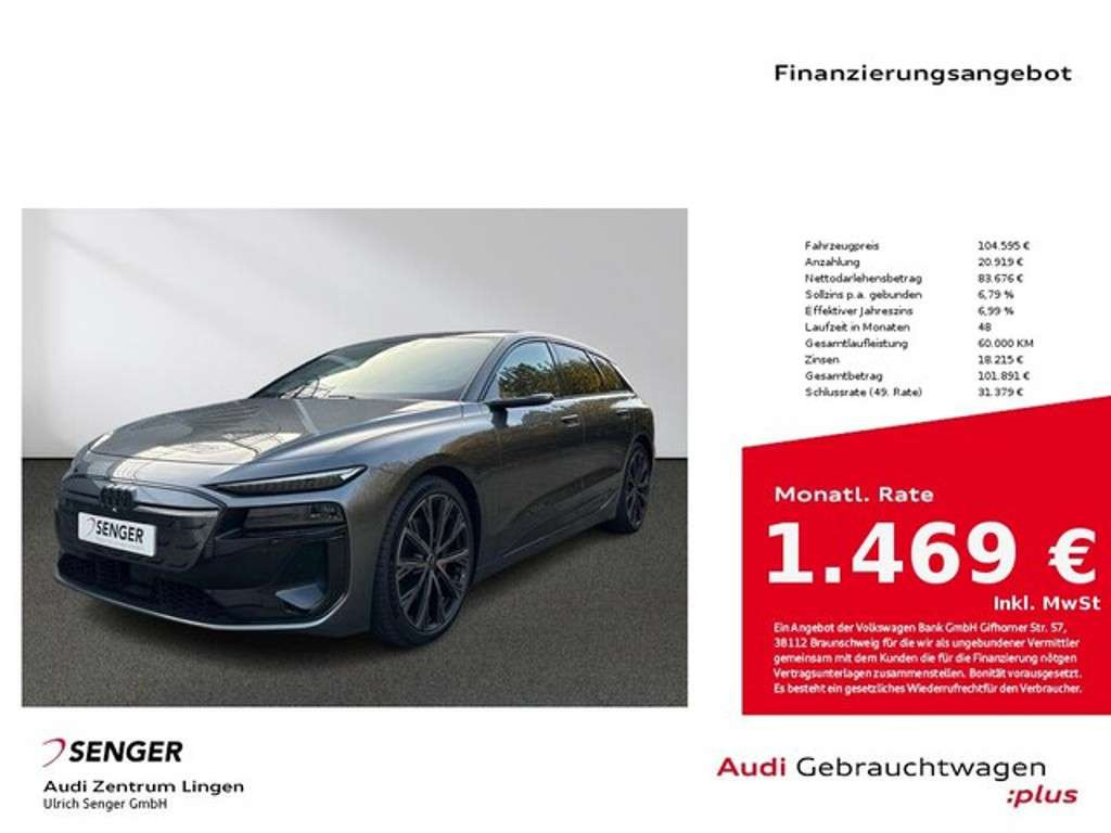 Audi A6 e-tron 2025 Elektrisch