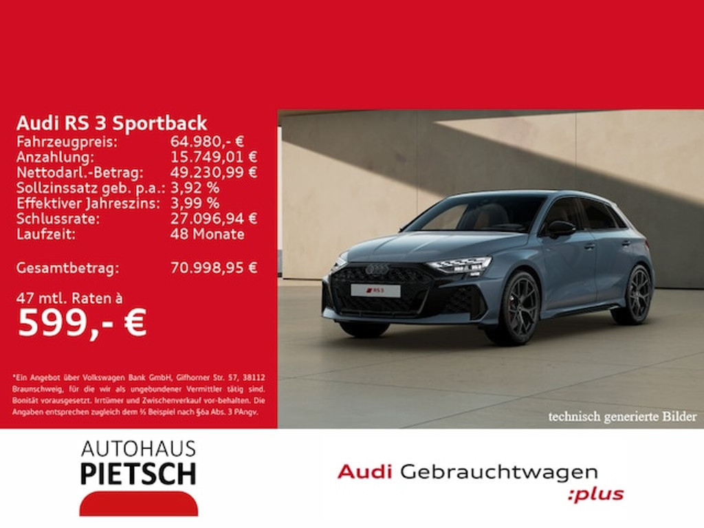 Audi RS3 2024 Benzine