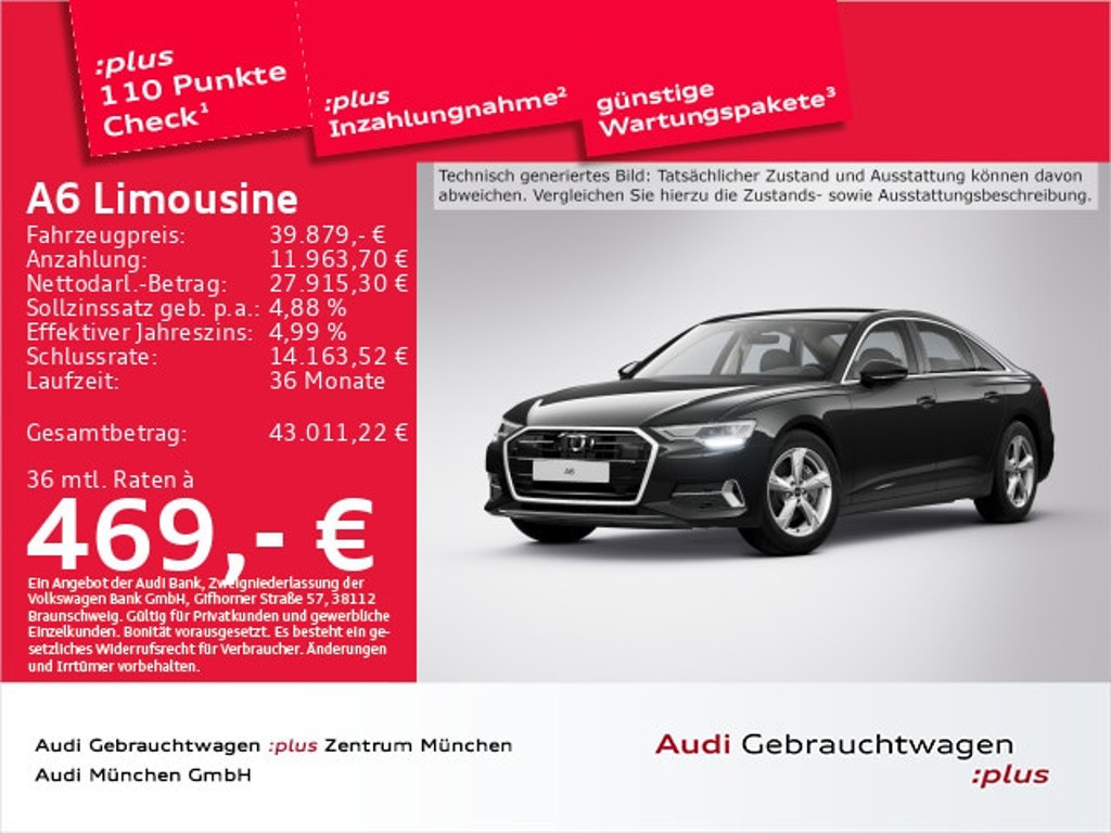 Audi A6 2023 Benzine