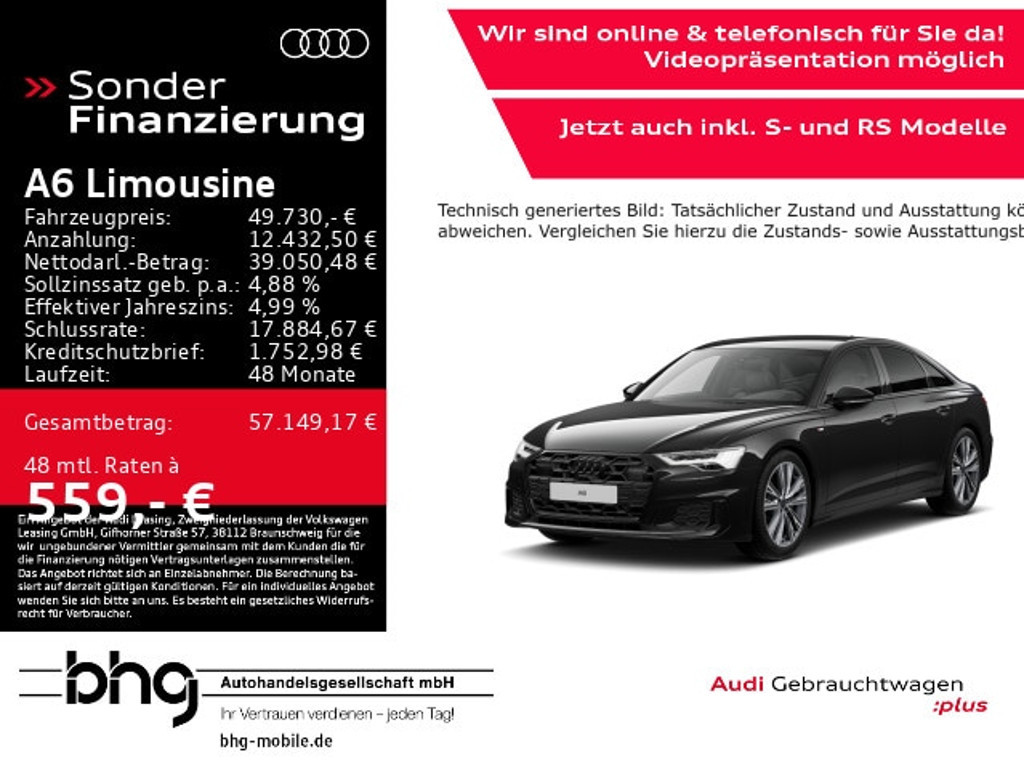 Audi A6 2023 Benzine