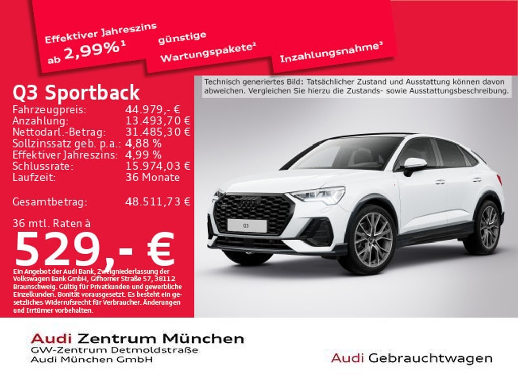 Audi Q3 2023 Benzine