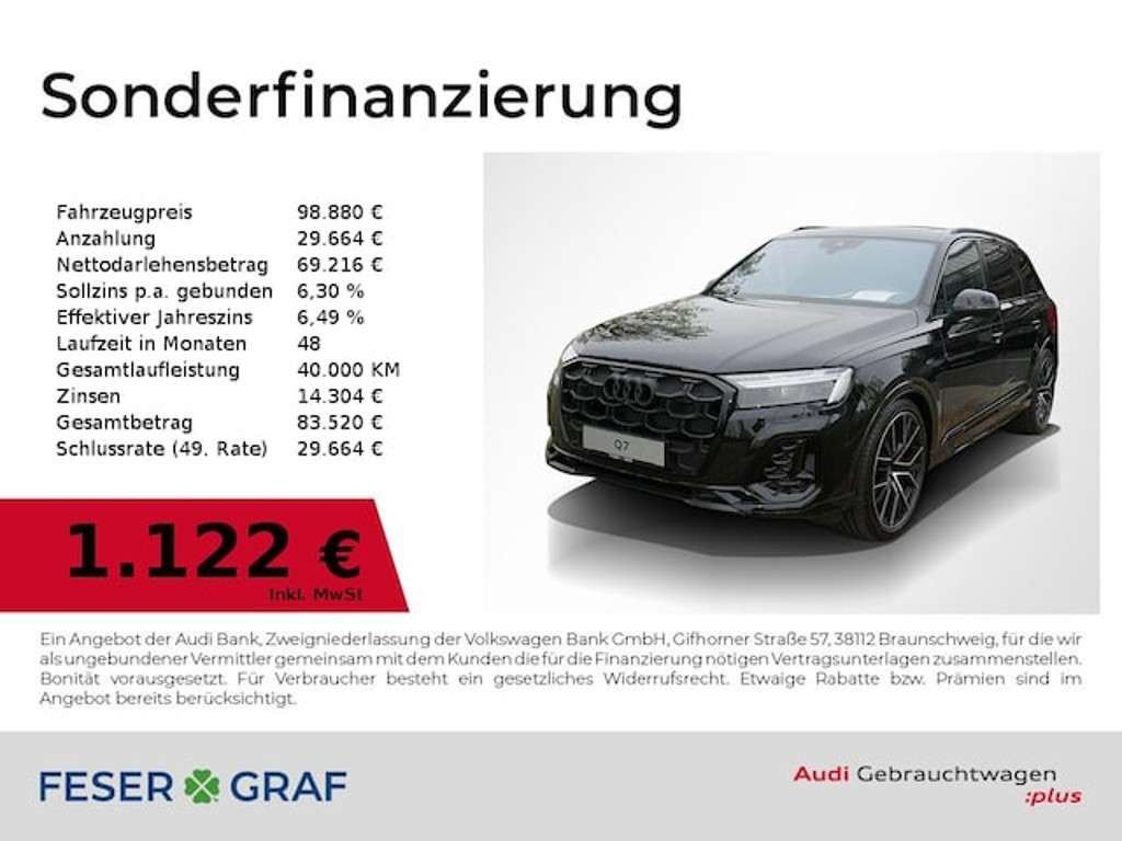 Audi Q7 2025 Hybride Benzine