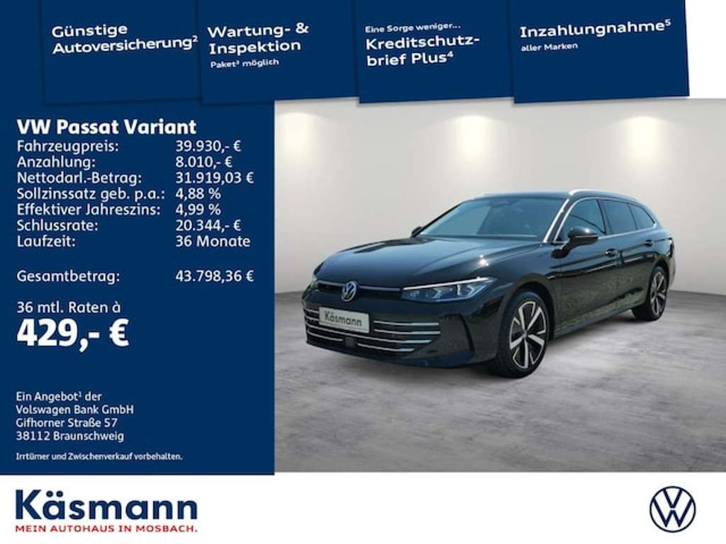 Volkswagen Passat 2024 Benzine