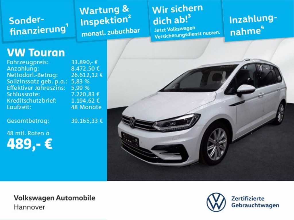 Volkswagen Touran 2025 Benzine