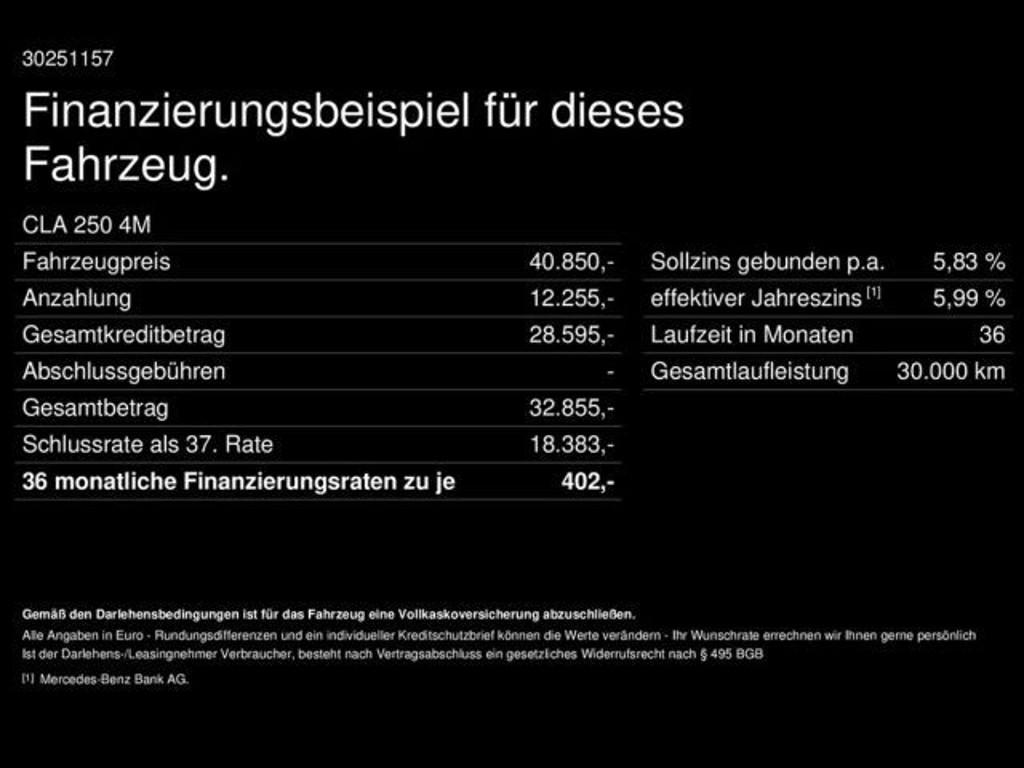 Mercedes-Benz CLA-Klasse