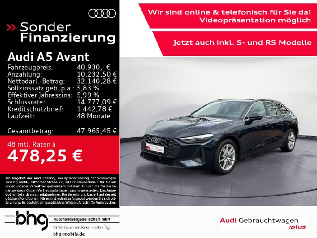 Audi A5 2025 Benzine