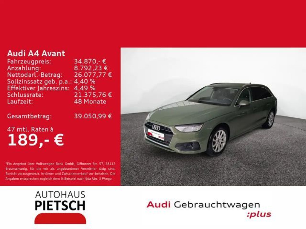Audi A4 2024 Benzine