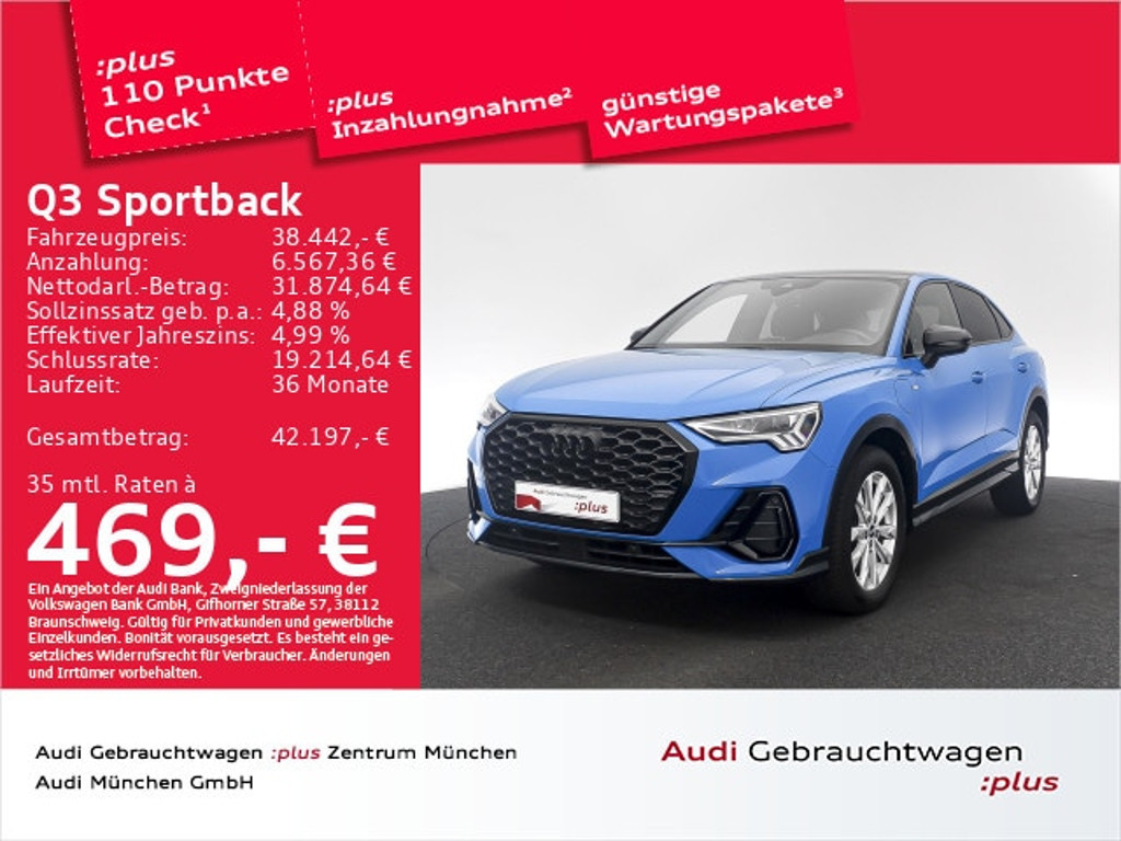 Audi Q3 2022 Hybride Benzine