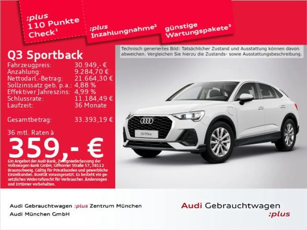 Audi Q3 2022 Hybride Benzine