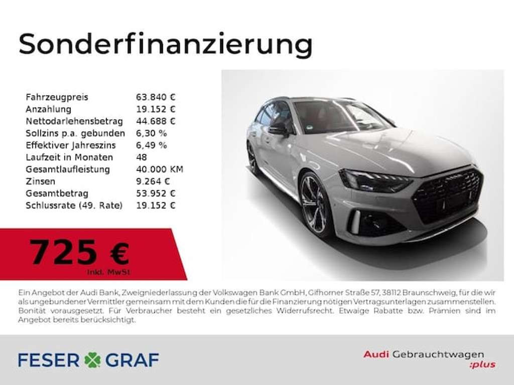 Audi RS4 2021 Benzine