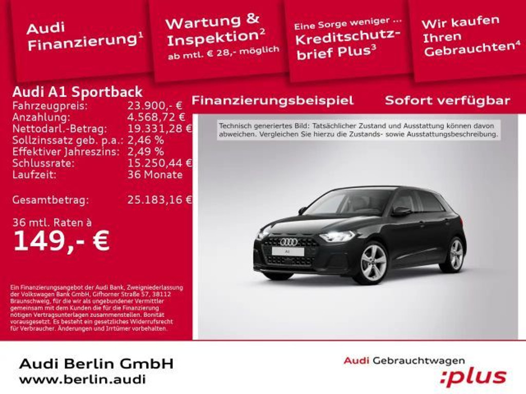 Audi A1 2024 Benzine