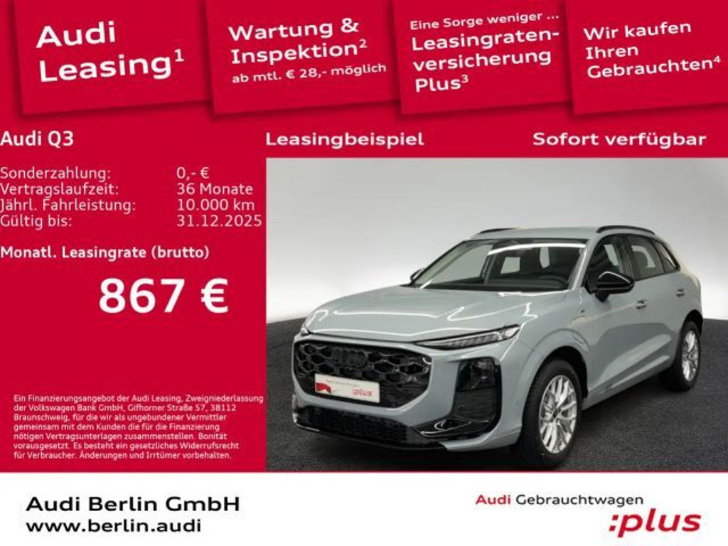 Audi Q3 2025 Hybride Benzine