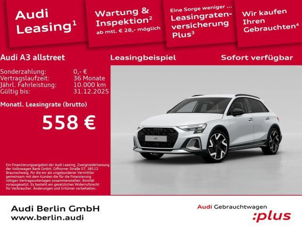 Audi A3 2025 Benzine